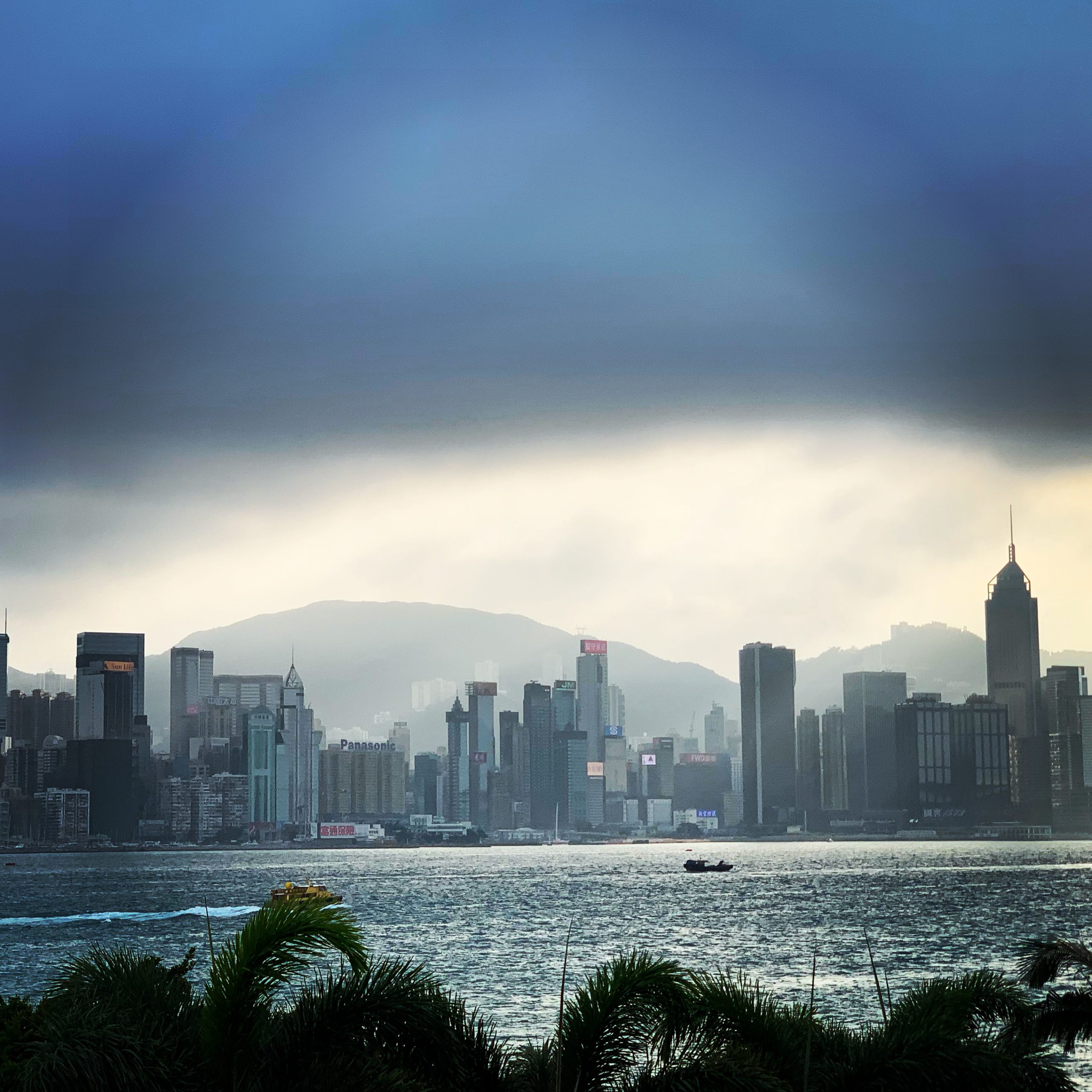 The skyline of Hong Kong Island, Hong Kong
