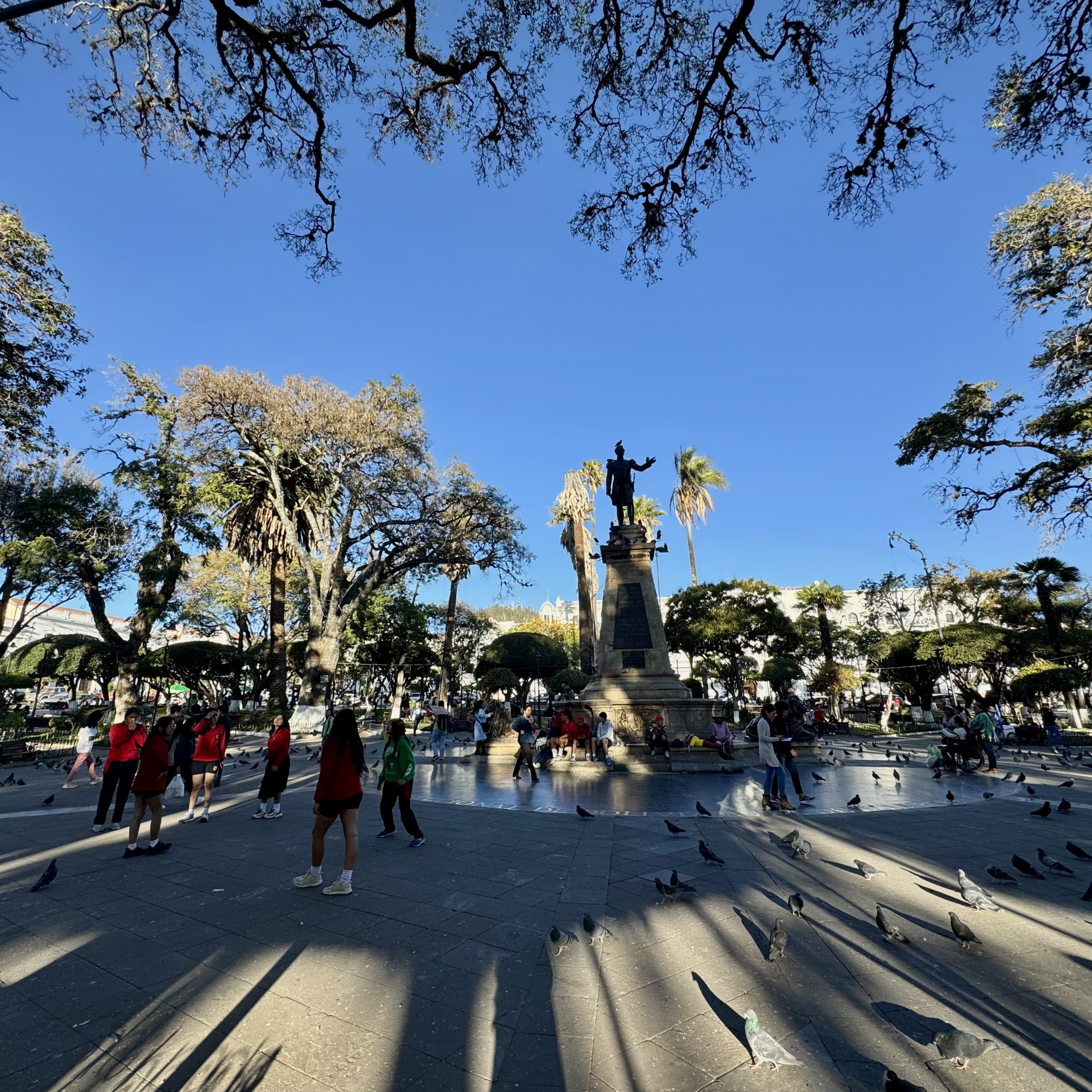 Plaza 25 de Mayo, Sucre, Bolivia