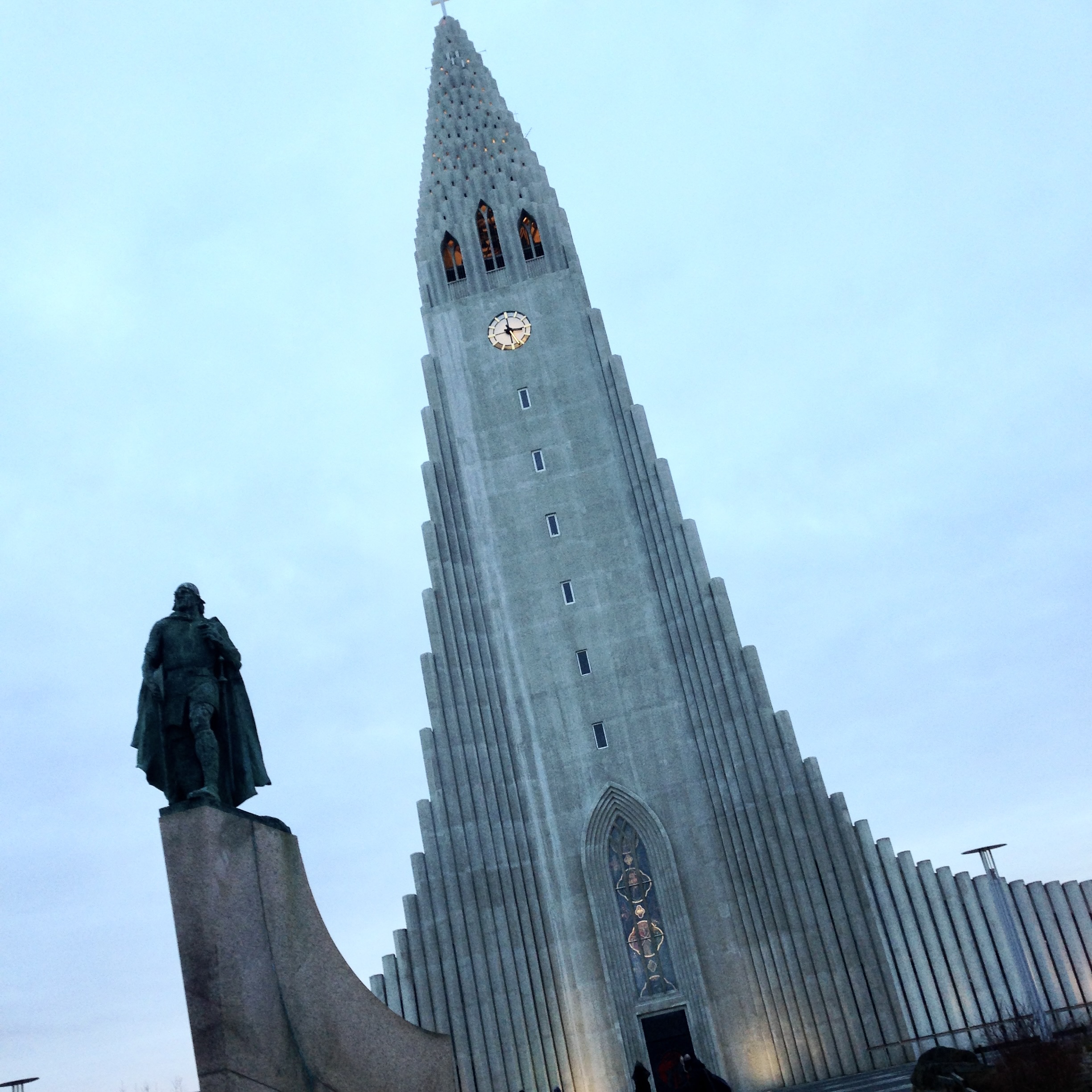 Hallgrímskirkja, a Lutheran (Church of Iceland) parish church in Reykjavík, Iceland