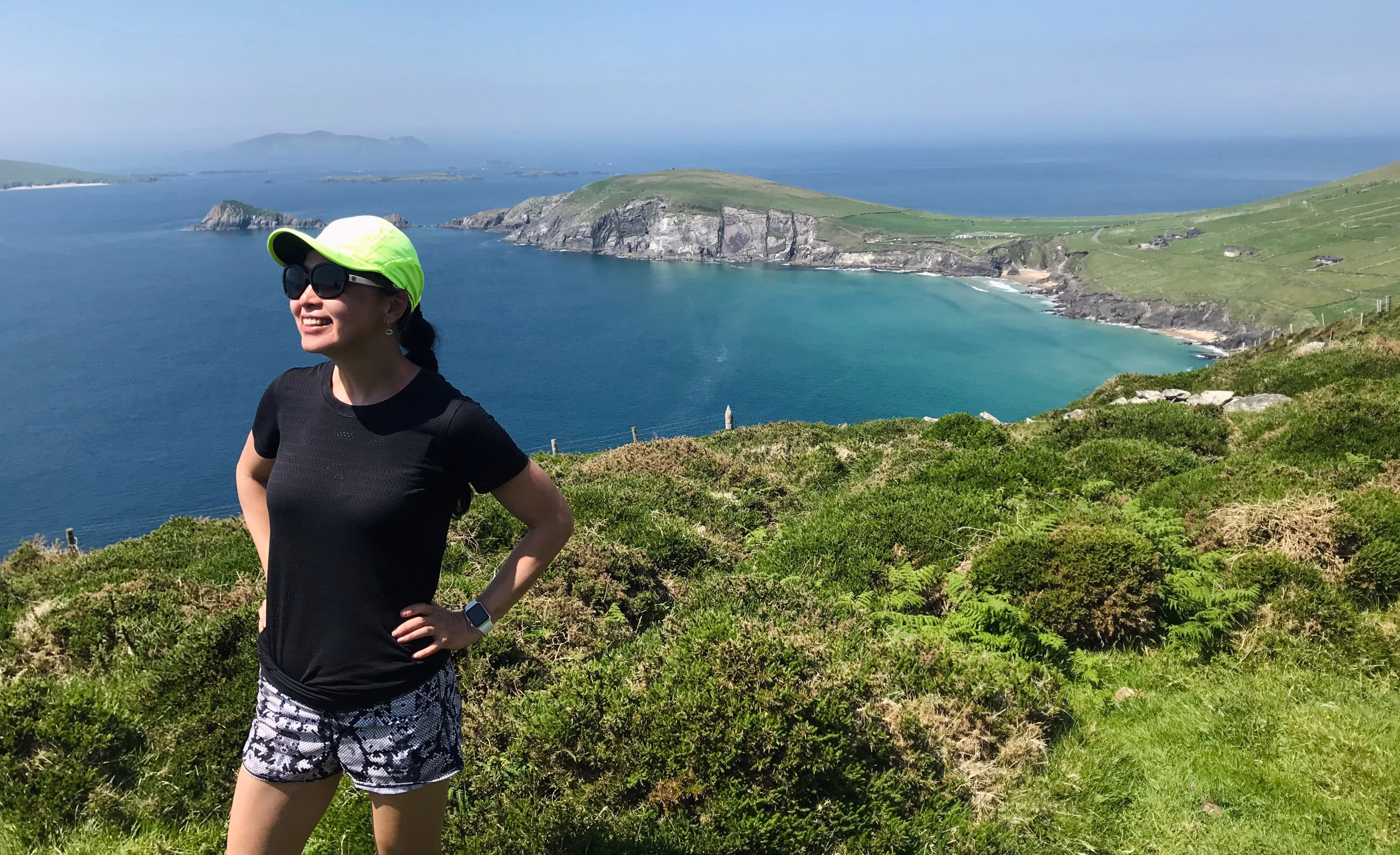 The view of the breathtaking Coumeenoole Bay, the Dingle Peninsula, Ireland